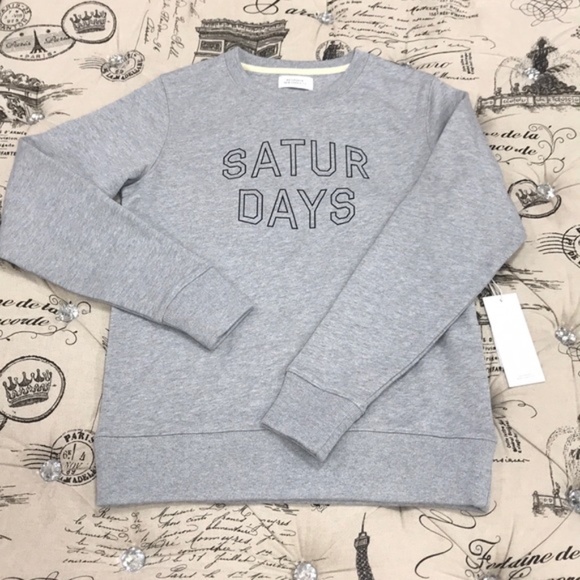 SATURDAYS NYC Bowery Convex Logo Pullover - Picture 3 of 6